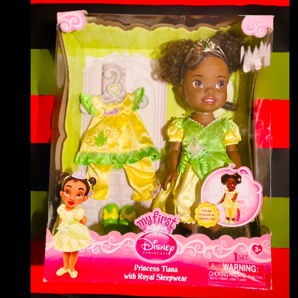 My First Disney Princess - Princess Tiana with Royal Sleepwear (RARE)